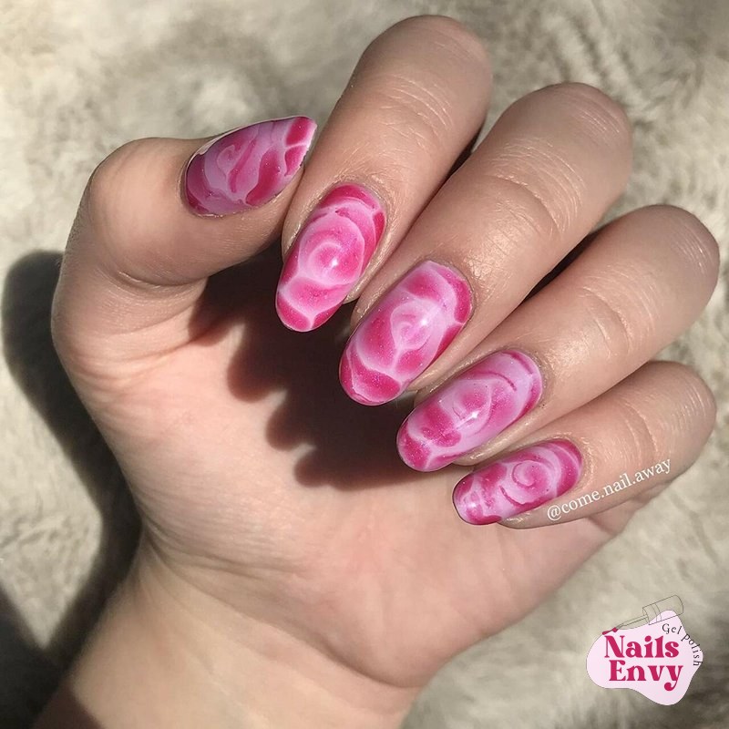 Clear Blooming Gel Nail Art Ideas and How-To Clear Blooming Gel Nail Art Ideas and How-To