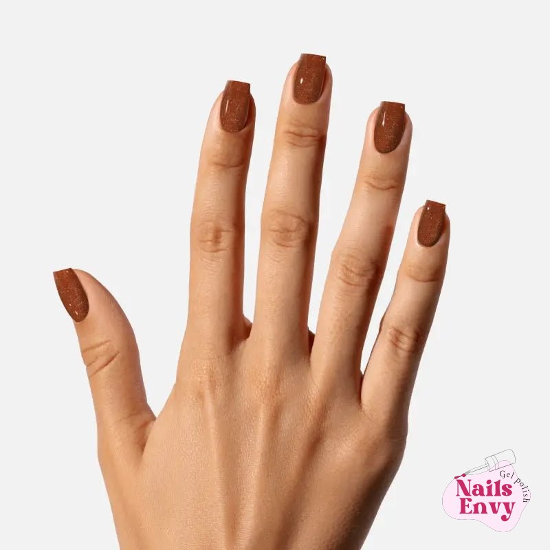 Bronco Brown Salon Gel Polish Salon quality gel polish in Bronco Brown