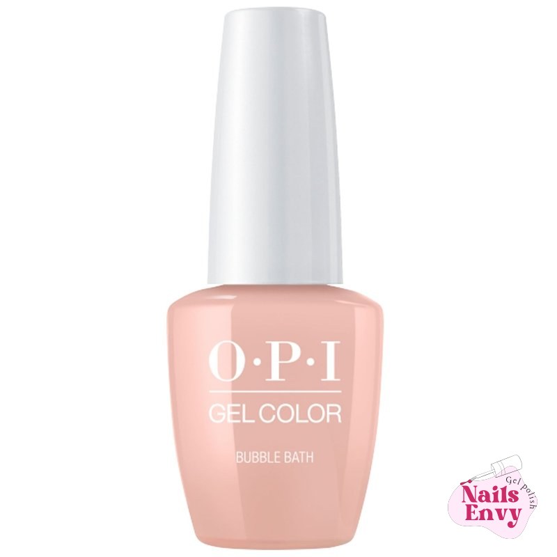 OPI Bubble Bath gel color for a perfect nude nail
