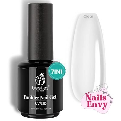 Buy Beetles Gel Nail Polish Builder Nail Gel 7 in 1 Builder Strengthener Clear 15 mL Buy Beetles Gel Nail Polish Builder Nail Gel 7 in 1 Builder Strengthener Clear 15 mL