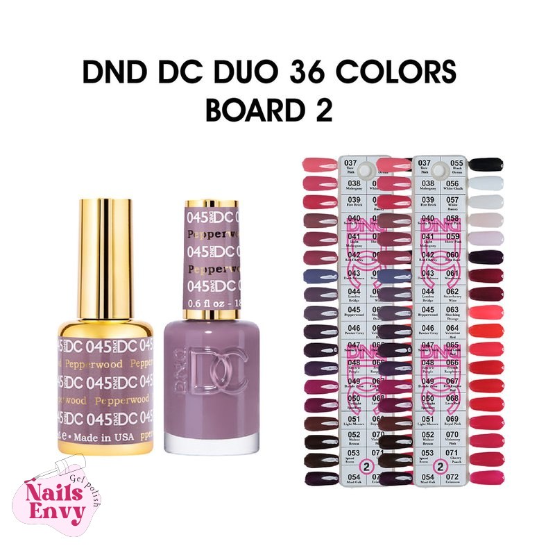 DND DC Duo With Color Charts DND DC Duo - 072) w/ 2 Color Charts
