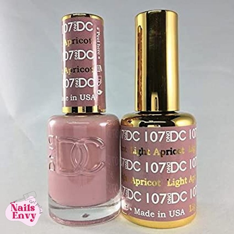 DND - DC Duo Soak off Gel & Matching nail polish - LIGHT APRICOT DC107 - Walmart.com DND - DC Duo Soak off Gel & Matching nail polish - LIGHT APRICOT DC107 - Walmart.com
