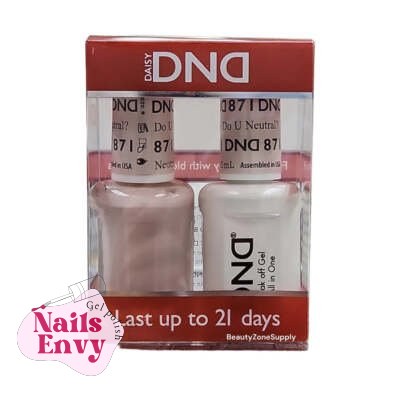 DND Duo Matching Soak-Off Gel & Nail Polish How Do U Neutral DND Duo Matching Soak-Off Gel & Nail Polish - 871 - How Do U Neutral