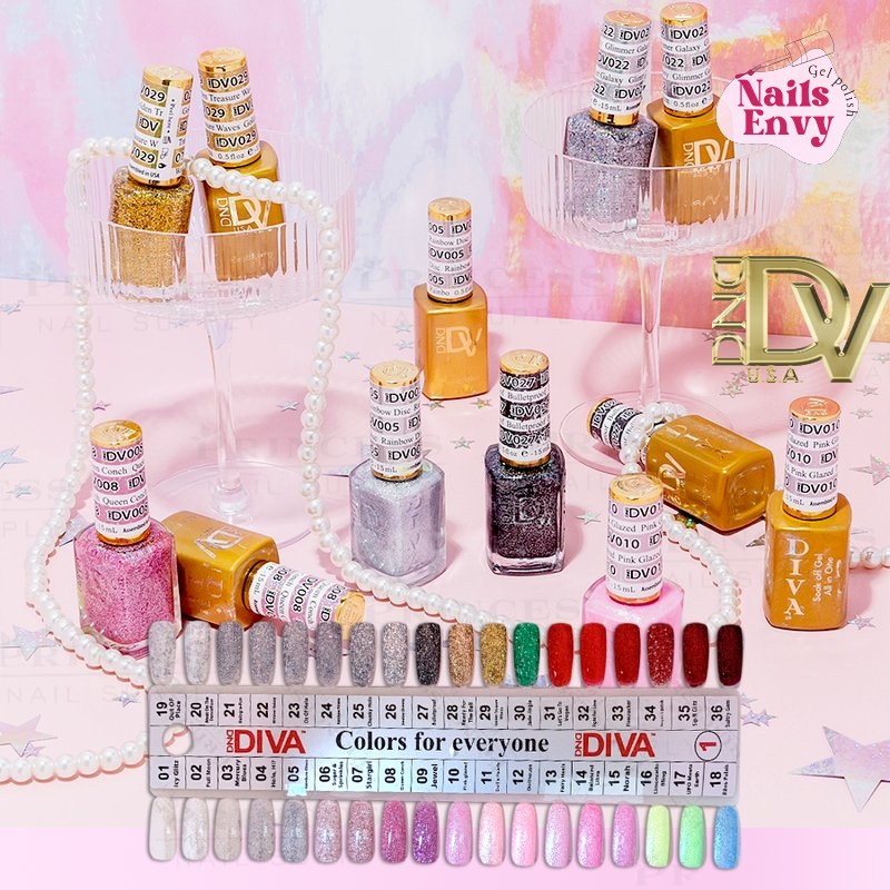 DND Diva Duo Set x $5.5 + 1 Tip. Options (Pick your Options)