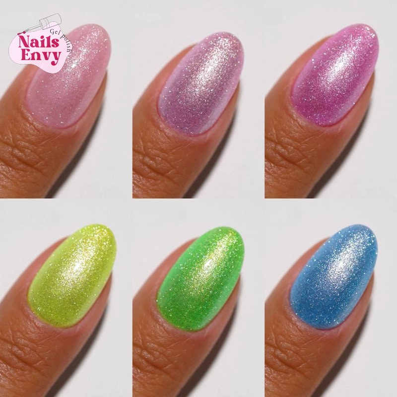 DND Diva Gel & Polish Bundle - Glitter Set