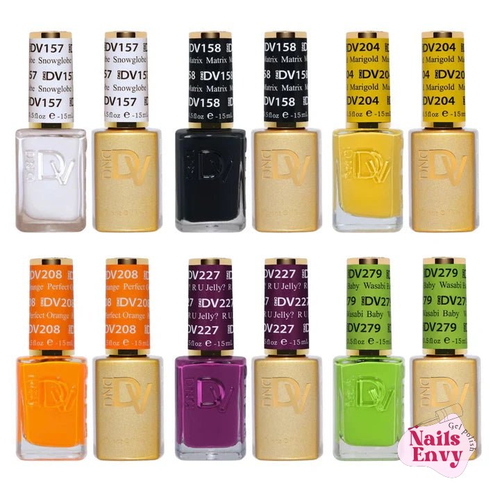 DND Diva Gel Polish Bundle - Trick or Chic 6pc Set