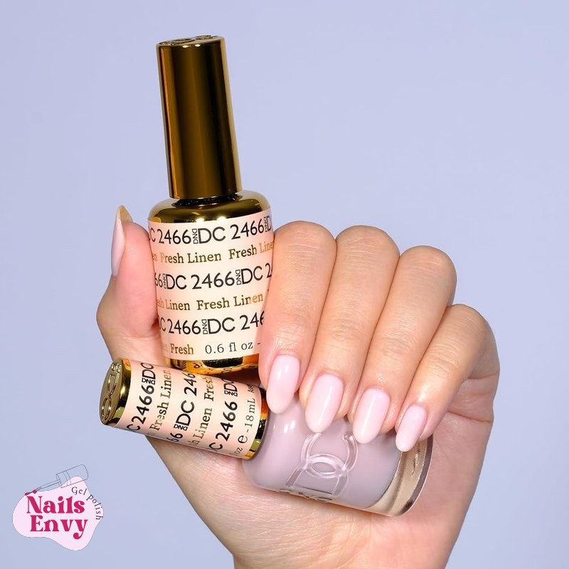 DND Sheer Collection Fresh Linen gel polish DND DC Gel Polish Set, Sheer Collection, 2466 Fresh Linen
