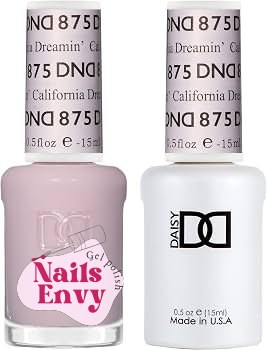 DND Sheer Collection California Dreamin' gel polish DND Gel Polish Set, Sheer Collection, 875 California Dreamin'