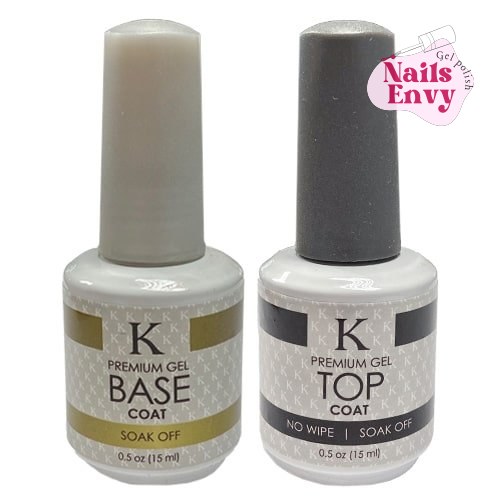ATL- Premium Gel Top Coat (0.5oz) | K Premium - Gel Base + Top Coat