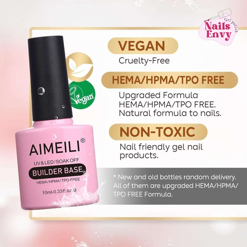 AIMEILI Nude Pink Builder Base Gel Set (Set6-37)