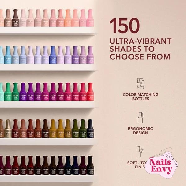Discover the serene Kiara Sky Gel Pro HEMA-Free Gel Polish Cool Tones