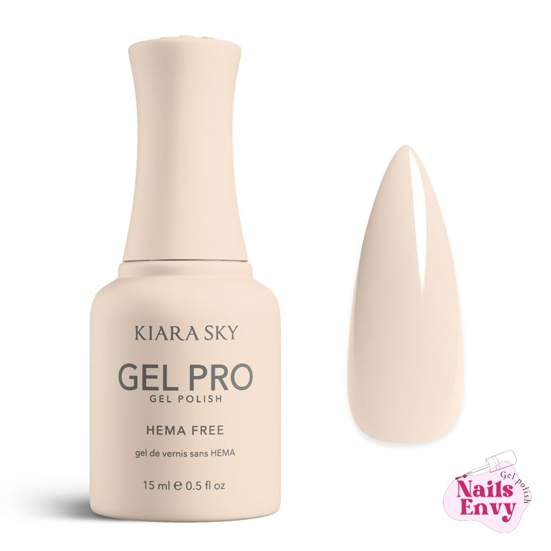 Embrace the subtle elegance of Kiara SKY - Gel Pro HEMA Free - Vanilla Cloud 151