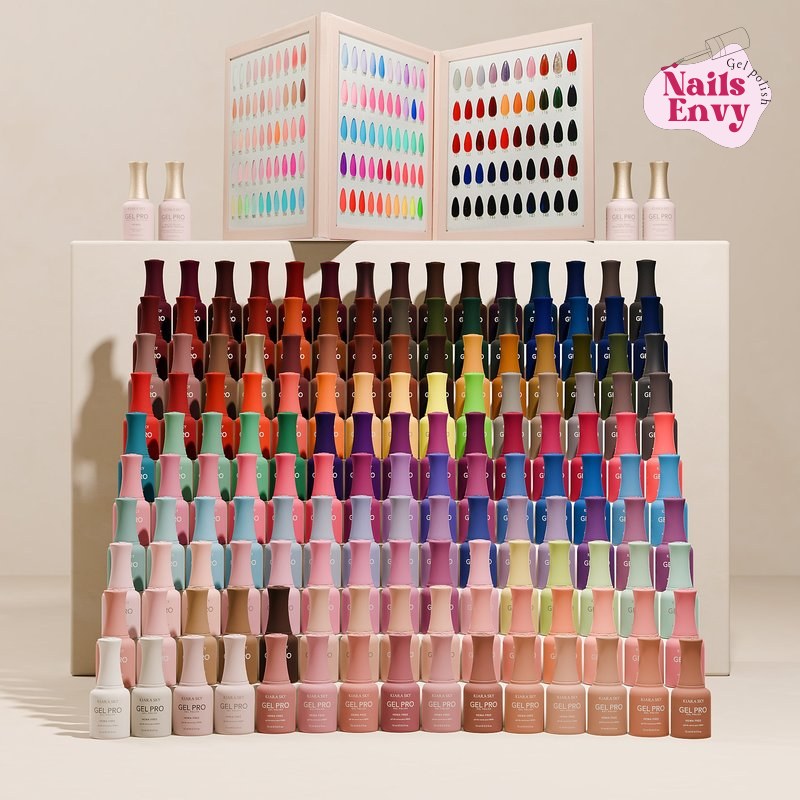 Kiara Sky Gel Pro HEMA-Free Gel Polish Collection offers a wide array of stunning colors