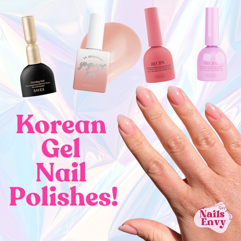 I tried some new Korean gel nail products! – karanailedit