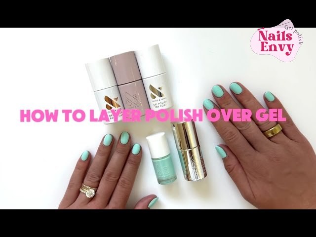 How to Paint Polish Over Gel | Olive & June - YouTube How to Paint Polish Over Gel | Olive & June - YouTube