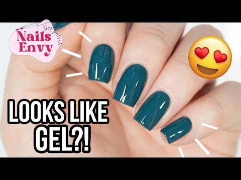 Transforming Regular Nail Polish to Gel Look WOW! Make Regular Nail Polish Look Like GEL!