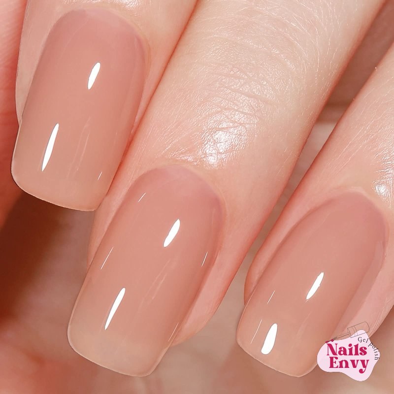 AILLSA Jelly Nude Gel Polish for French Manicure
