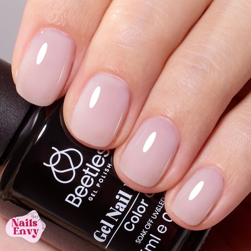 Beetles Gel Nail Polish Creamy Nude Pink Color
