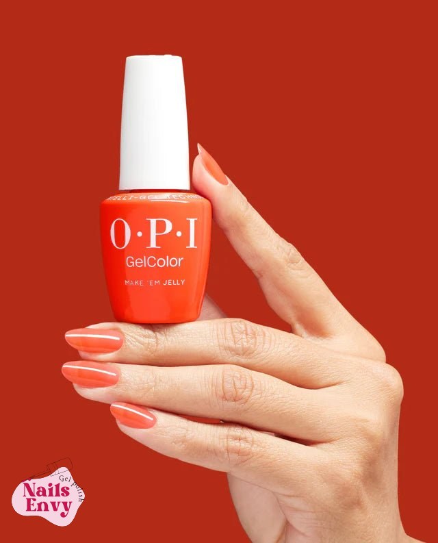 OPI Make Em Jelly Intelli-Gel Swatch OPI Intelli-Gel S053 Make 'Em Jelly Swatch