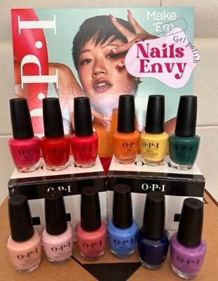 OPI Make Em Jelly Nail Lacquer Set OPI Make 'Em Jelly Nail Lacquer Summer 2025 Collection 12pcs No Display