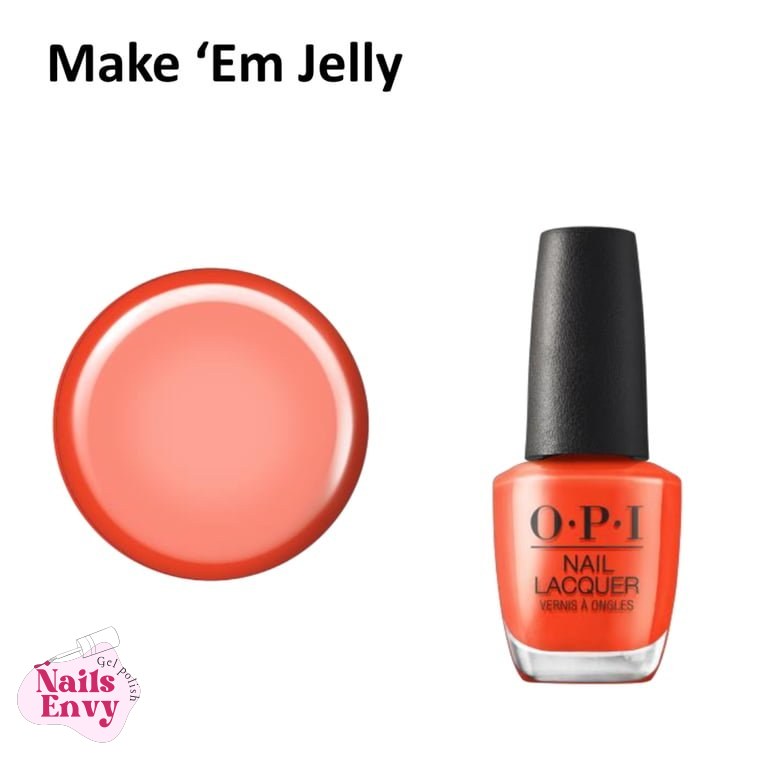 OPI Nail Lacquer Make Em Jelly OPI Nail Lacquer Make Em Jelly 0.5 oz