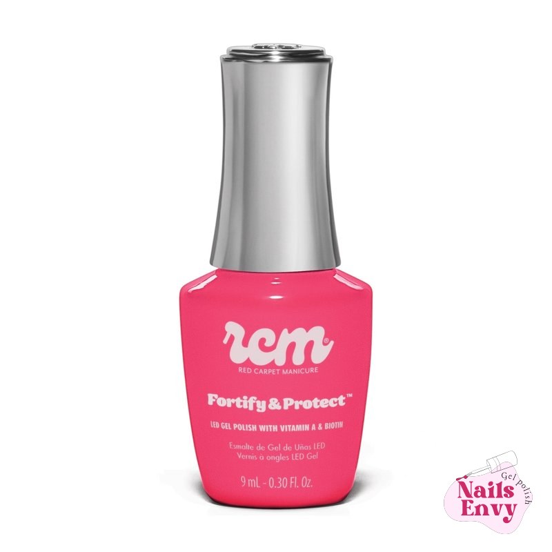 Red Carpet Manicure Fortify & Protect LED Nail Gel Polish – Vitamin A & Biotin-Infused Soak Off Gel, Stronger, Longer, High Shine, Chip-Free Wear Up to 21 Days (Bite Size, 0.3 Fl Red Carpet Manicure Fortify & Protect LED Nail Gel Polish – Vitamin A & Biotin-Infused Soak Off Gel, Stronger, Longer, High Shine, Chip-Free Wear Up to 21 Days (Bite Size, 0.3 Fl