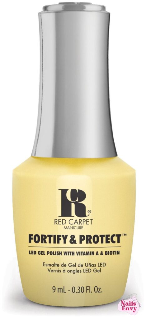 Fortify & Protect Style Standout LED Nail Gel Color, 0.3 fl oz. - Red Carpet Manicure