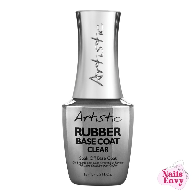 Artistic Rubber Base Clear Artistic Rubber Base in a clear shade