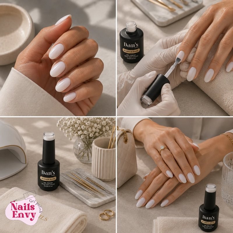 Milky White Rubber Base Gel Milky White Rubber Base Gel Coat