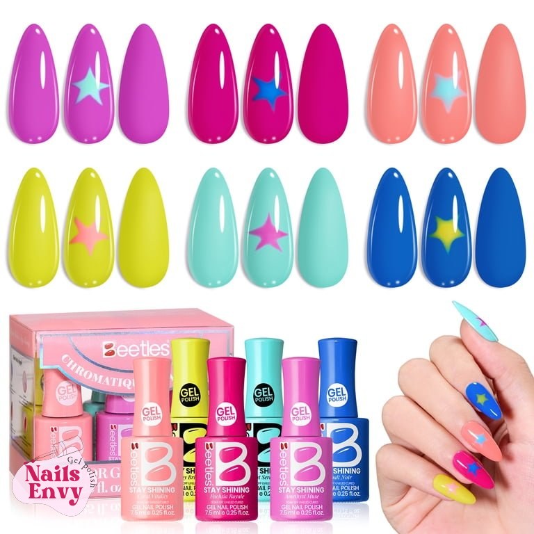 Beetles Gel Nail Polish Set, Stay Shining Chromatique Shades