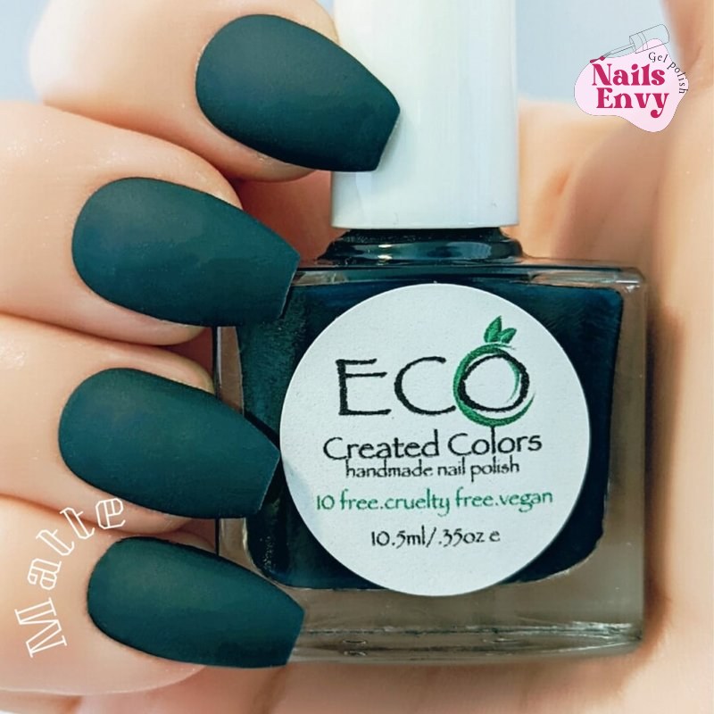 Caribbean Matte Teal Nail Polish: Vegan Cruelty-free - Etsy