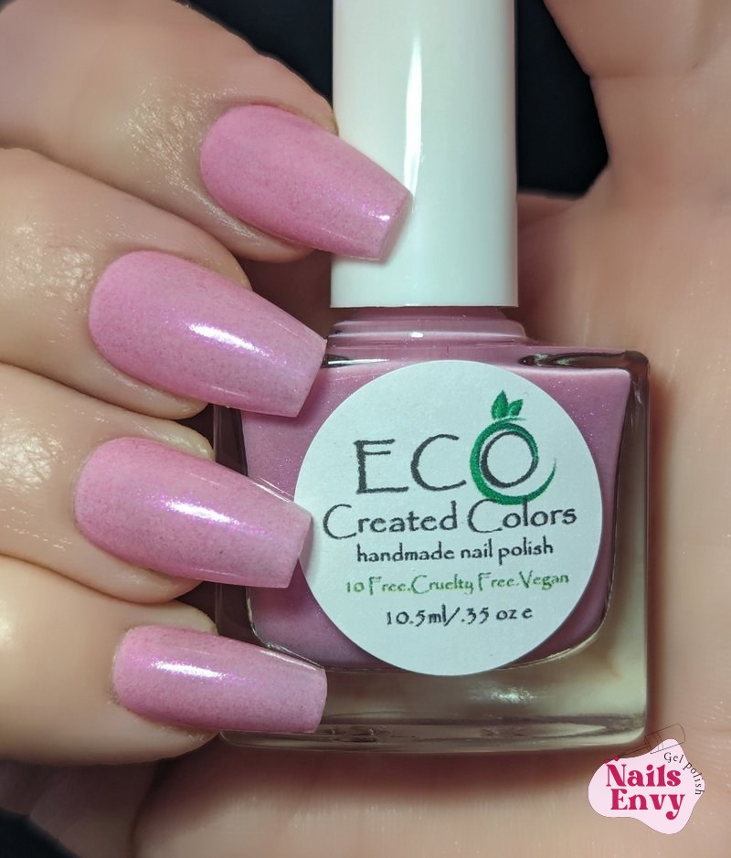 Wildflower Pink Shimmer Nail Polish: Handmade, Vegan, Cruelty-free - Etsy