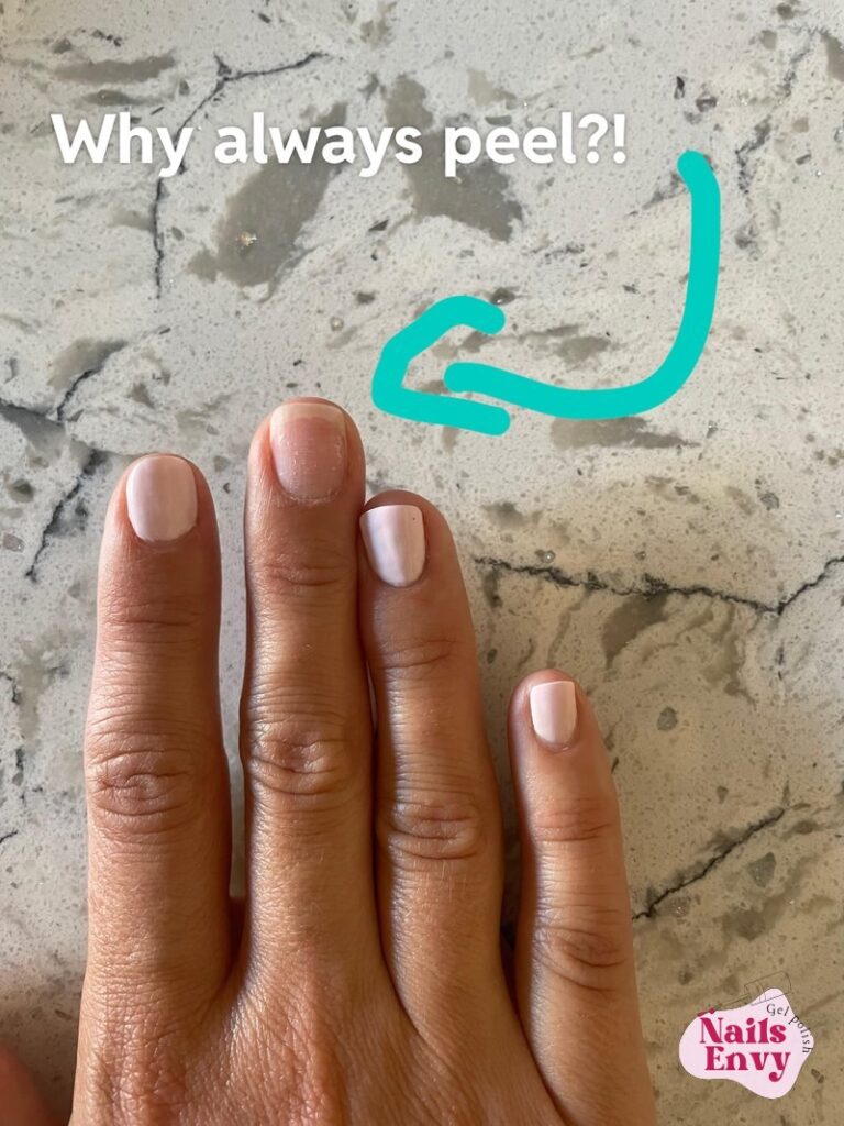 Why do my gel/led nails always peel off? Sometimes within a day or two? : r/ Nails