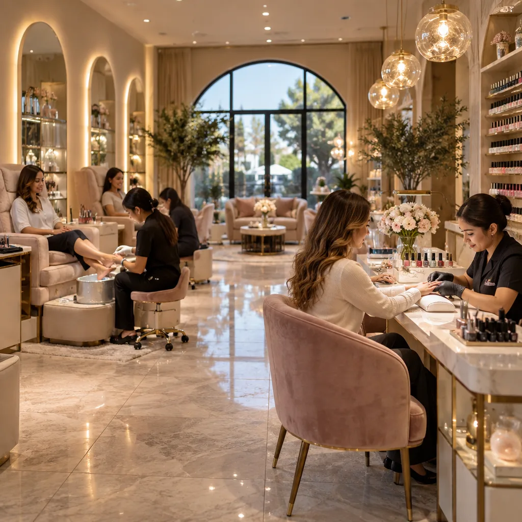 Top Pedicure Services to Experience at Diamond Hands Nails Spa Herbal ingredients for a herbal pedicure at Diamond Hands Nails Spa